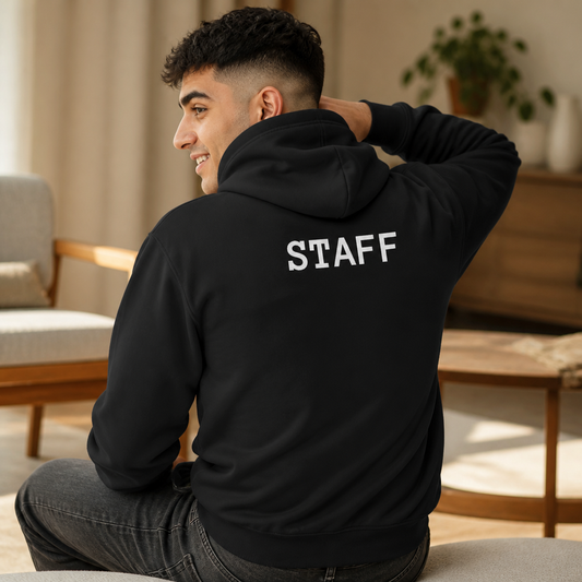 Staff Zip-Up Hoodie - Customizable