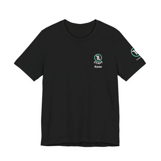 Staff T-Shirt — Customizable Name