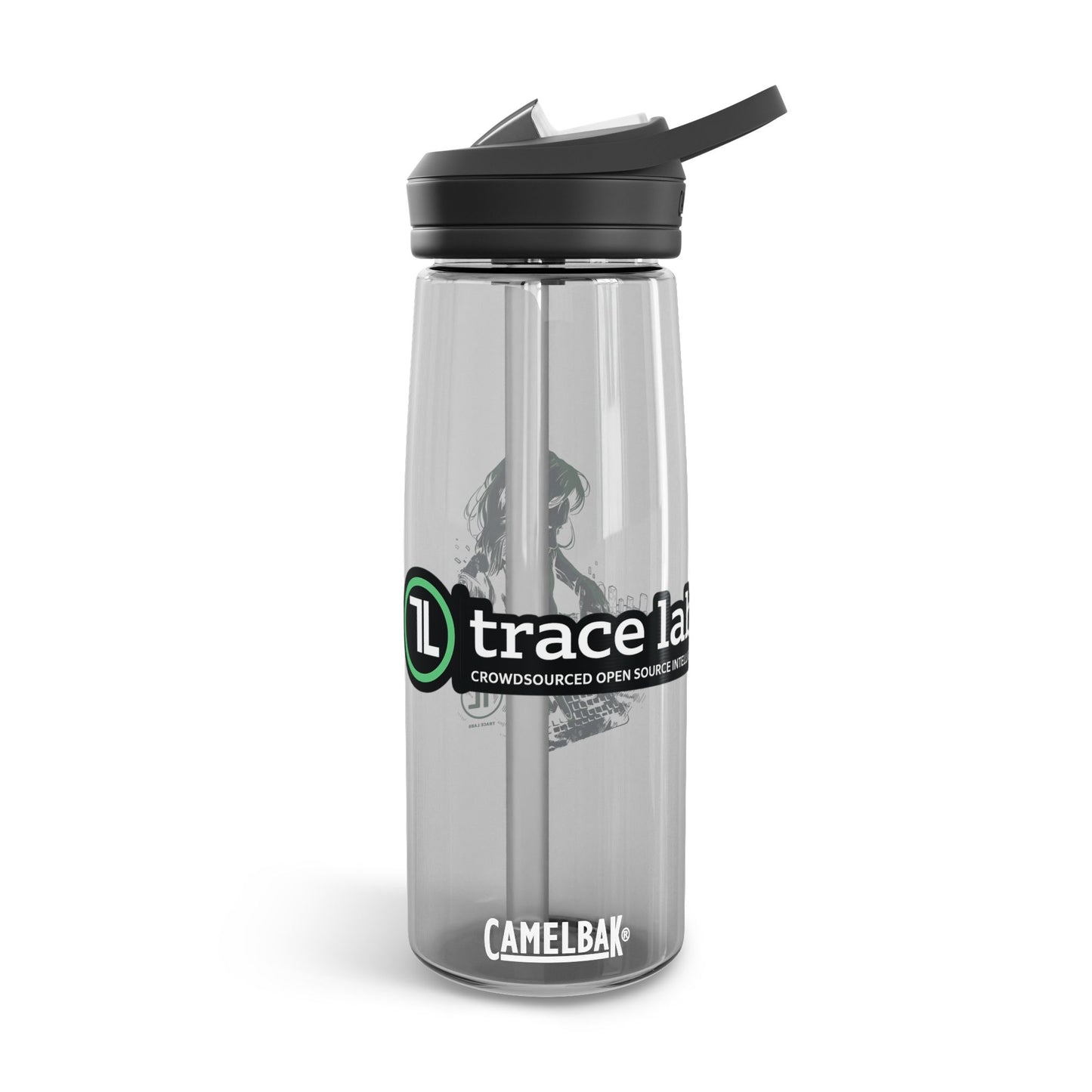 Water Bottle - CamelBak Eddy® 25oz Clear - TL Logo