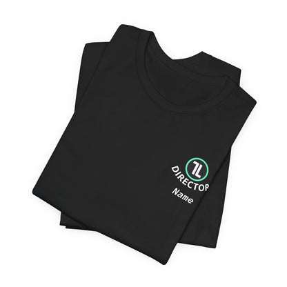 Director T-Shirt — Customizable Name