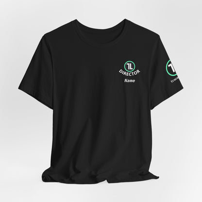 Director T-Shirt — Customizable Name