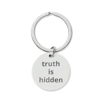 Keychain- TL Logo/Truth is Hidden