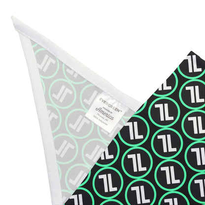 Pet Bandana – TL Logo Pattern for Dogs & Cats