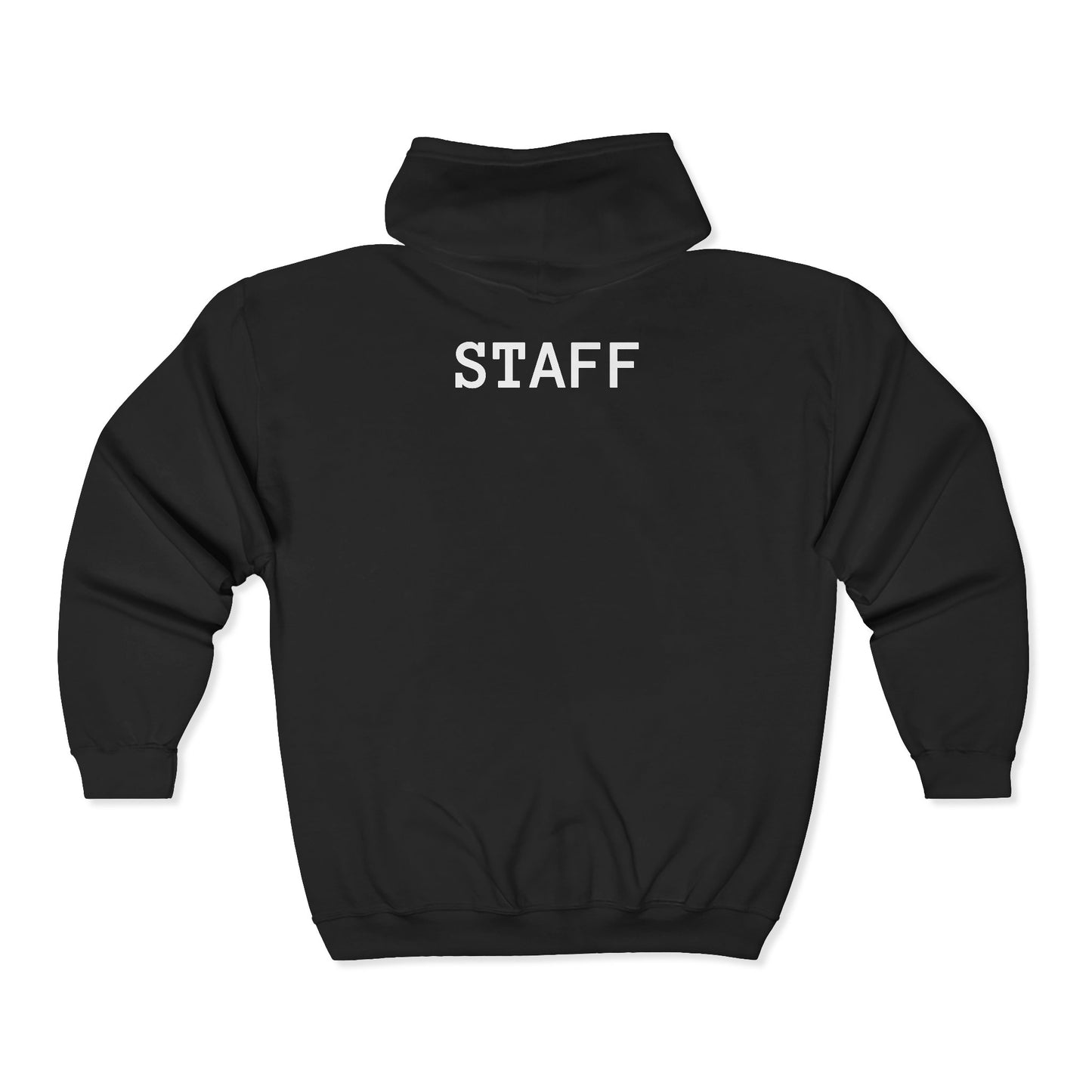 Staff Zip-Up Hoodie - Customizable