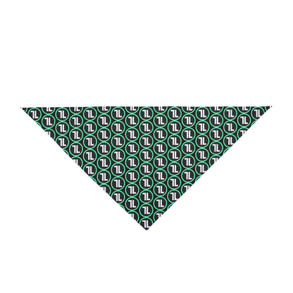 Pet Bandana – TL Logo Pattern for Dogs & Cats