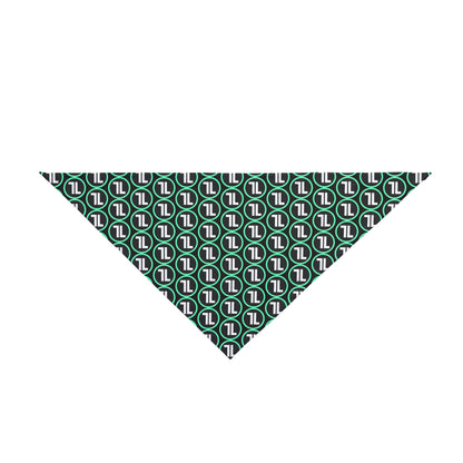 Pet Bandana – TL Logo Pattern for Dogs & Cats