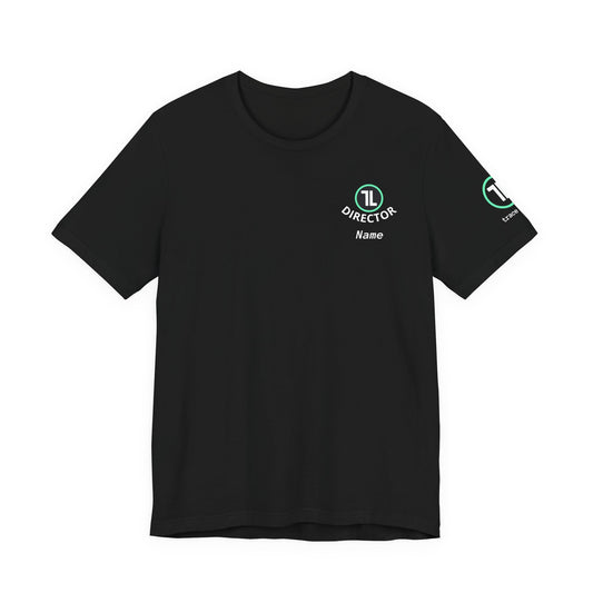 Director T-Shirt — Customizable Name