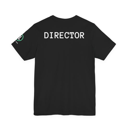 Director T-Shirt — Customizable Name